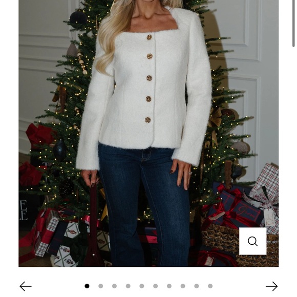 These Three Jackets & Blazers - Soft Cream Jacket